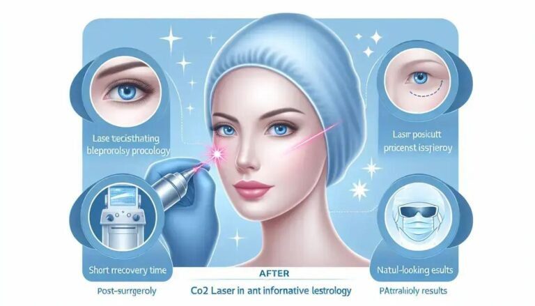 Vantagens do Laser de CO₂ na Blefaroplastia