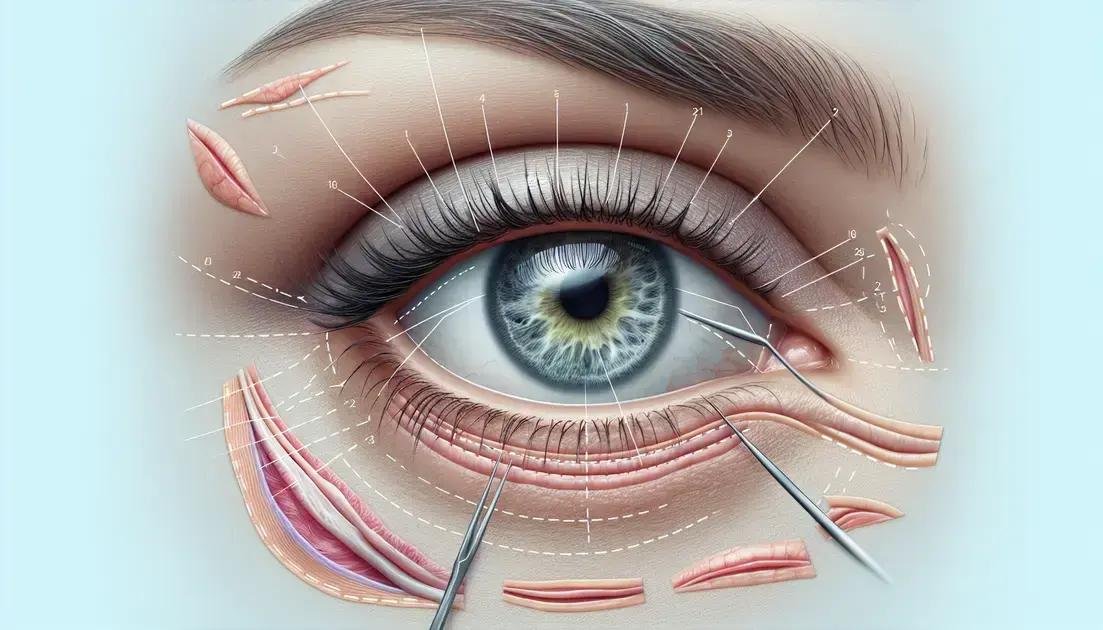 Como é realizada a cirurgia de Blefaroplastia?