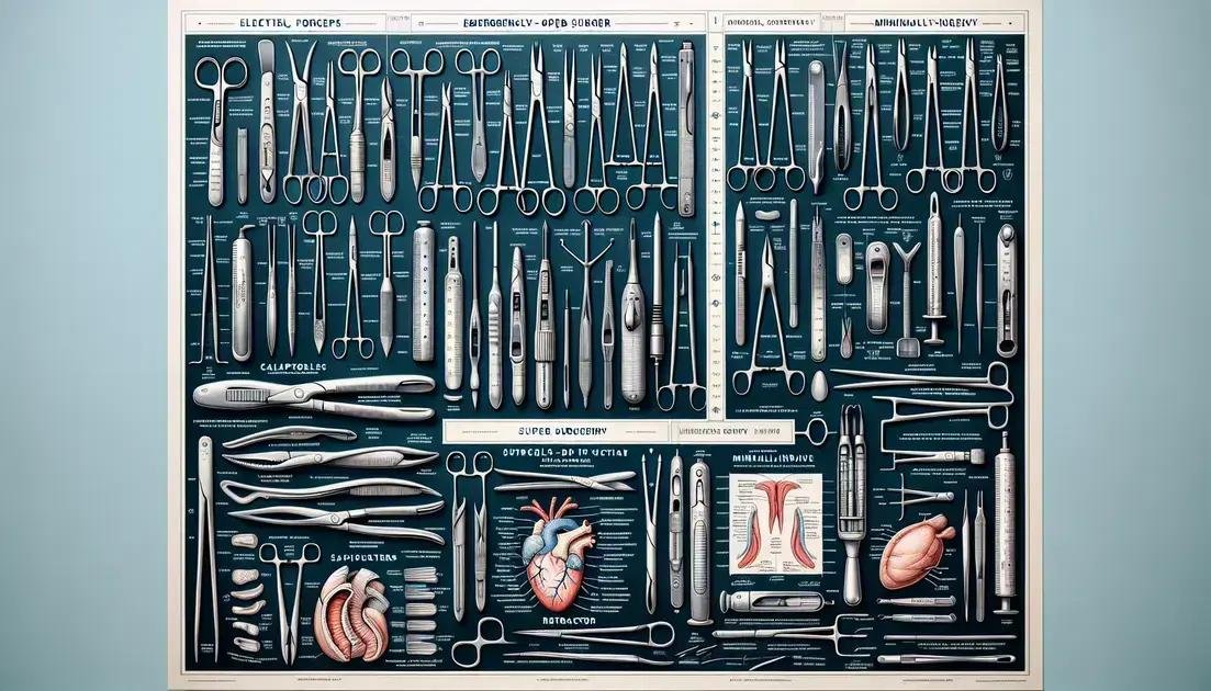 Tipos de cirurgia mais comuns