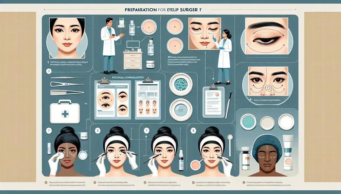 Como se prepare para Blefaroplastia?
